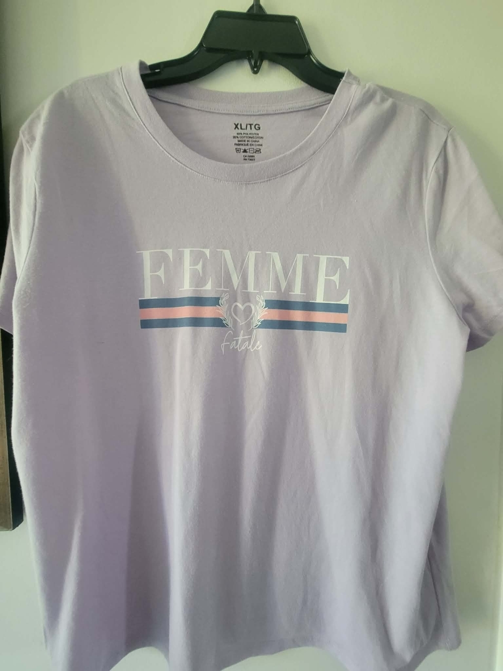 Source Unknown Lavender FEMME Graphic Short Sleeve Tee